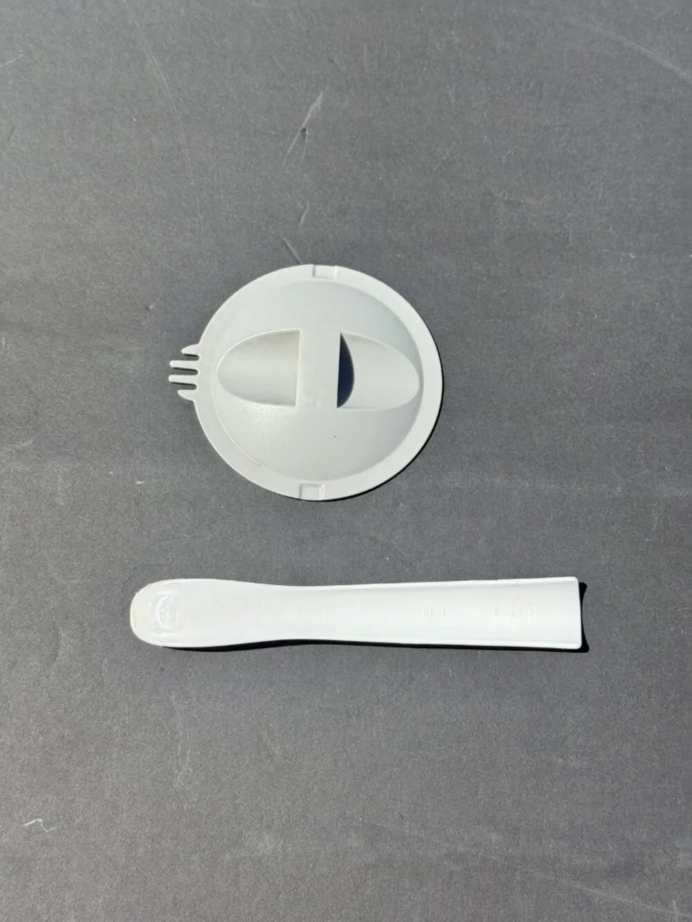 BEABA Babycook Solo BEA010A Baby Food Maker Work Bowl White NO BLADE W/ Lid